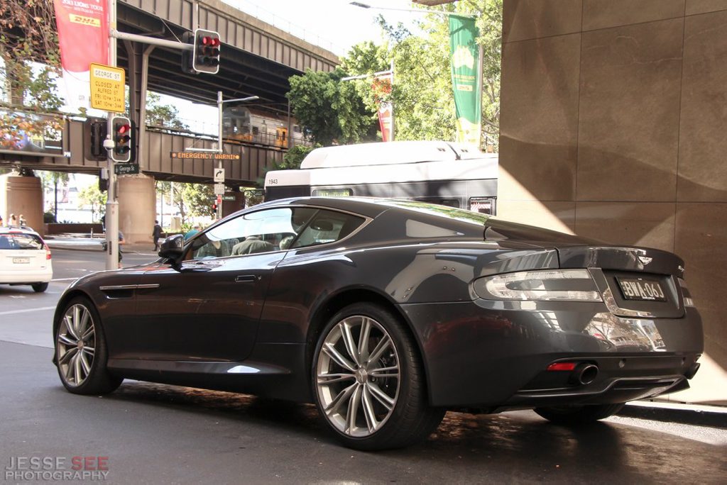The Aston Martin Virage. The Aston Martin Virage.